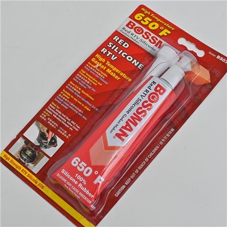 BOSSMAN RTV SILICONE GASKET MAKER BS038 85GM RED