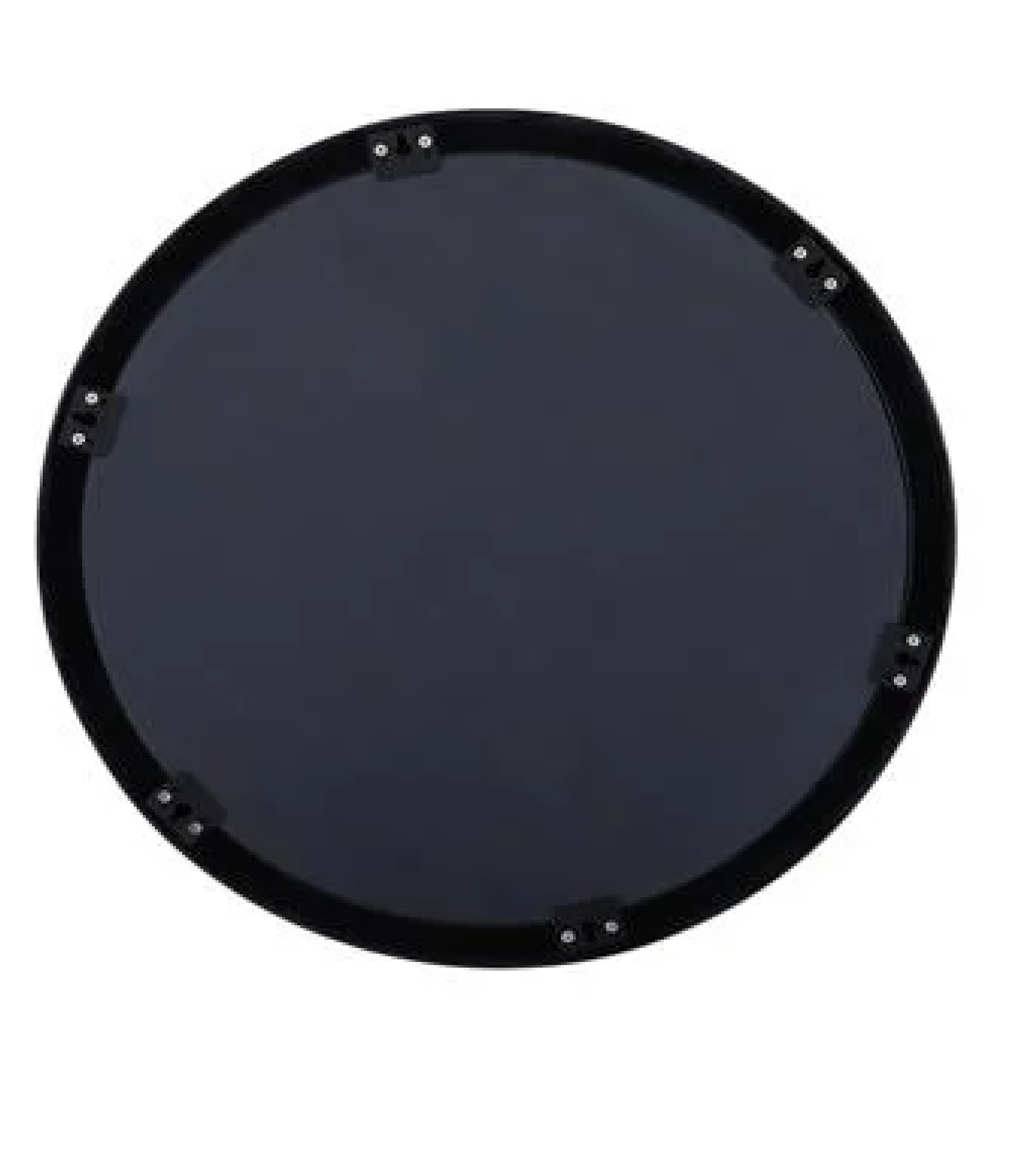 MOYA BATHROOM MIRROR WITH PLASTIC FRAME PENNY 51.5X51.5CM GREY