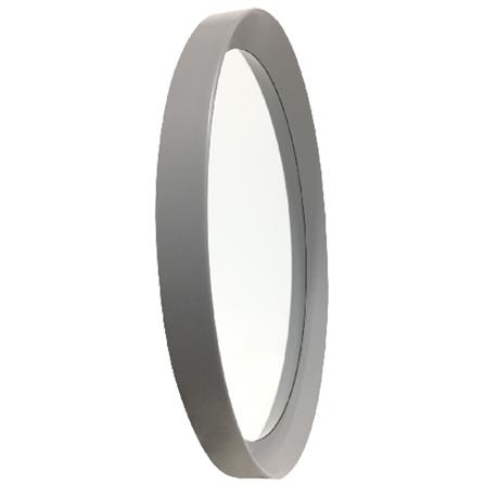 MOYA BATHROOM MIRROR WITH PLASTIC FRAME PENNY 51.5X51.5CM GREY