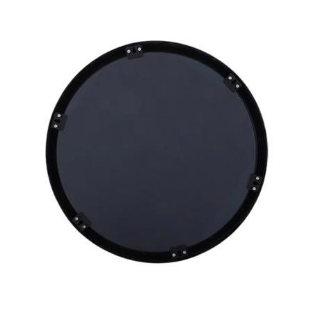 MOYA BATHROOM MIRROR WITH PLASTIC FRAME PENNY 51.5X51.5CM GREY