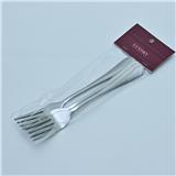 SHUTO LUXORY STAINLESS STEEL DESSERT FORK 4PC CT-28-6