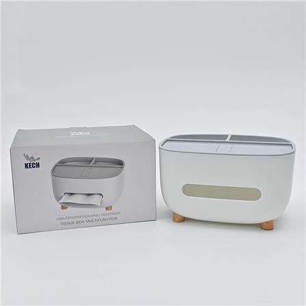 TISSUE STAND KECH   E2009 WHITE/GREY