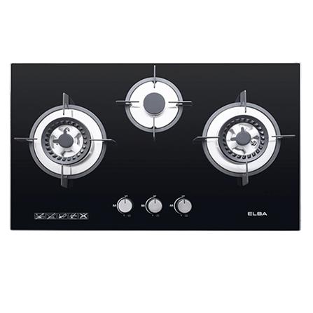 ELBA GAS HOB EGH-K8843G(BK) 3BURNER 5KW 76CM