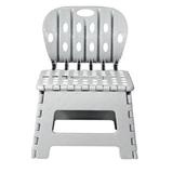 FURDINI BATHROOM FOLDABLE STOOL PETTY GRY