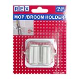 REX MOP/BROOM HOLDER 2200 WHITE