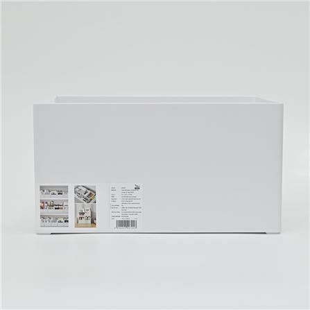 TALL ORGANIZING BOX KECH NEAT XL 21X28X15CM  WHITE