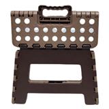 FURDINI BATHROOM FOLDABLE STOOL UNO-S_ORANGE/NAVY
