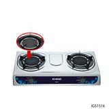 KHIND GAS STOVE IGS1516 2BURNER 2.5KW