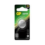 GP LITHIUM CELL BATTERY CR2430 CARD 1