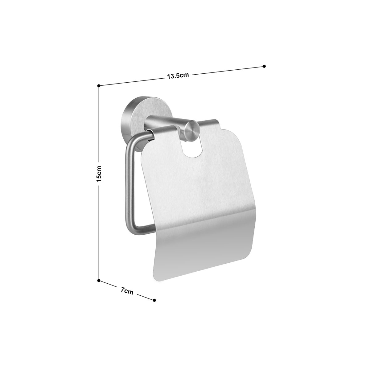 TISSUE HOLDER RA TOYO-ROLL STAINLESS STEEL