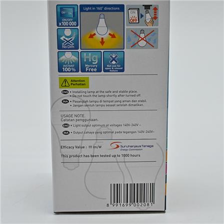 PANASONIC LED BULB NEO 15W E27 WARM WHITE LDAHV15LH7AM/9AM