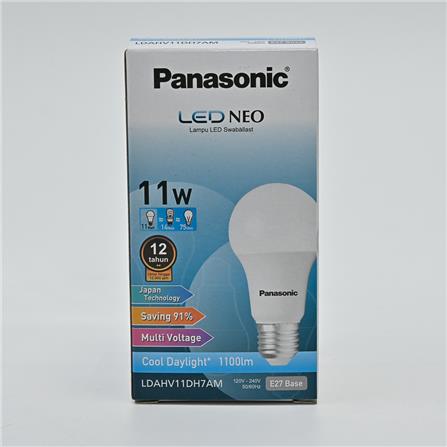 PANASONIC LED BULB NEO 11W E27 COOL DAYLIGHT LDAHV11DH7AM/9AM