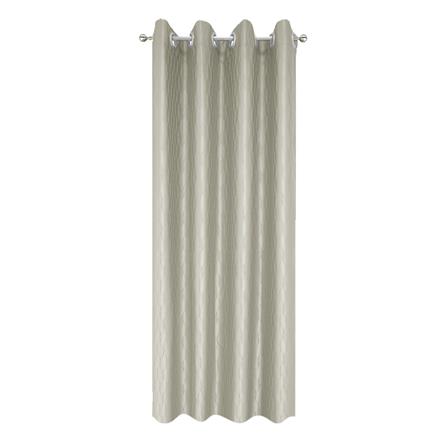 HLS CURTAIN EYELET LARRY UV 140X180 BROWN