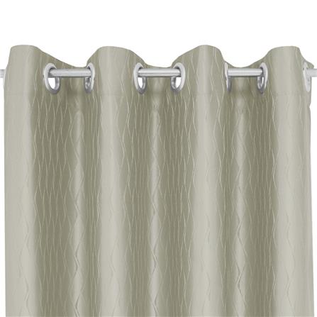 HLS CURTAIN EYELET LARRY UV 140X250CM BROWN