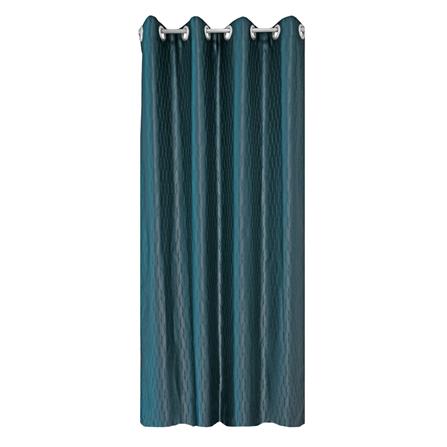 HLS CURTAIN EYELET LARRY UV 140X220CM BLUE