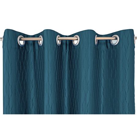HLS CURTAIN EYELET LARRY UV 140X220CM BLUE