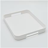 KECH  TRAY STEEL 38x25x5CM KECH WOOD HANDLE W