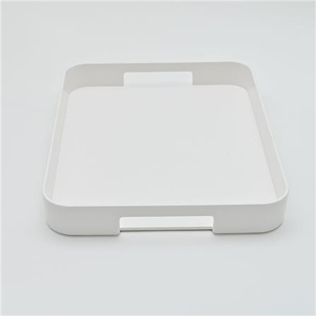 KECH  TRAY STEEL 38x25x5CM KECH WOOD HANDLE W