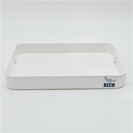 KECH  TRAY STEEL 38x25x5CM KECH WOOD HANDLE W
