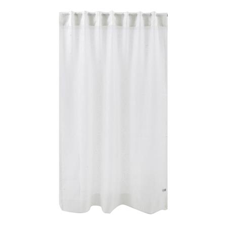 HLS SHEER CURTAIN HIDDEN TAP CORAL 135X180CM WHITE
