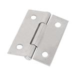 DEXZON FIXED PIN BUTT HINGE STL-H20 2PCS EACH STAINLESS STEEL