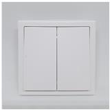 SWITCH 10A 2GANG 1WAY SIMON 301021B WHITE