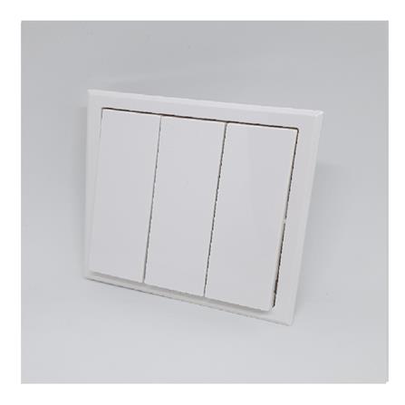 SWTICH 10A 3GANG 1WAY SIMON 301031B WHITE