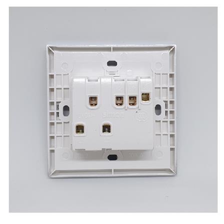 10A 3GANG 1WAY SWITCH SIMON 301031B SILVER