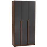 NUHOOM WARDROBE    353008_D.GREY DARK GREY