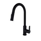 SORENTO SINK FAUCET MIXER P/OUT SRTKT71-SS BLACK H43XW6XD26 CM
