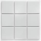 GNG MOSAIC 30X30CM RETRO CLS SQUARA WHITE