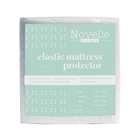 NOVELLE ELASTIC MATTRESS PROTECTOR SUPER SINGLE SIZE