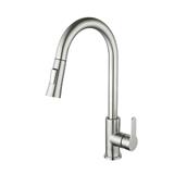 SORENTO PULL OUT SINK FAUCET MIXER SRTKT71-SS H42XW19.50XD12 CM