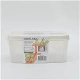 FOOD CONTAINER 1.7L KEYWAY BOX L CREAM