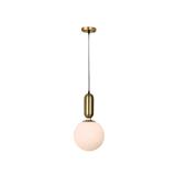 CHANDELIER 13183-1P 200MM BO COPPER