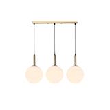 CHANDELIER 13173-3L BRIGHT OBJECTIVES 200MM COPPER