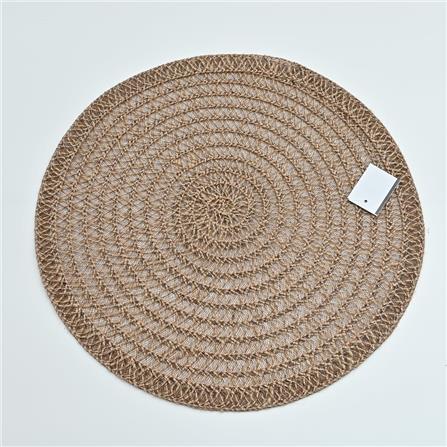 LUXORY PLACEMAT PM ROUND LINEN - 2  PM-RDLN-2