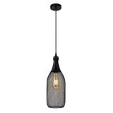 BRIGHT OBJECTIVES CHANDELIER 14959-1P-BK 115MM BLACK