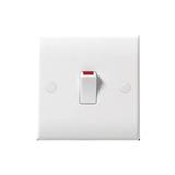 10A 1GANG 1WAY SWITCH SOCKET SELAMAT MS-101L WHITE