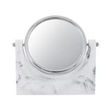 MOYA MAGNIFYING MIRROR K207H MARBLE WHITE (H18.50XW8.50XD8 CM)