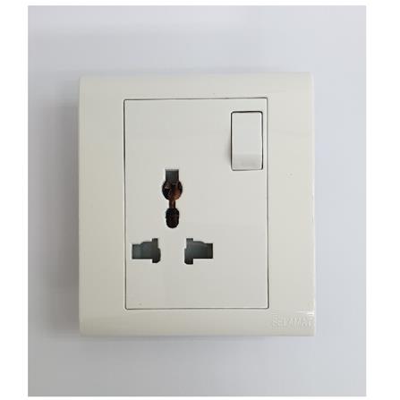 13A 1G UNIVERSAL SWITCH SOCKET MQ8131U SELAMAT