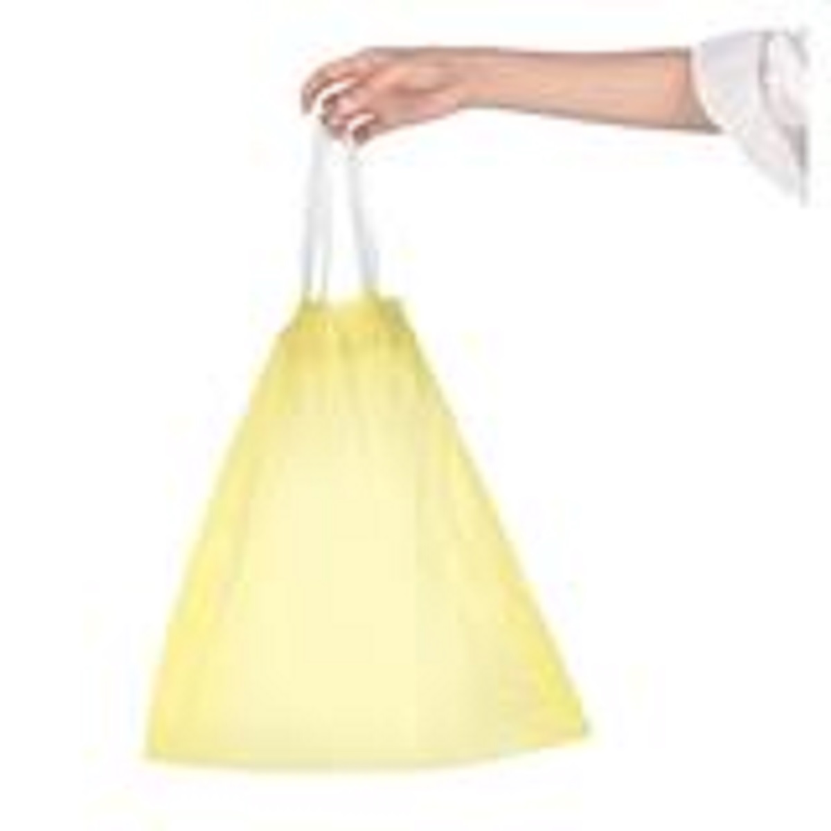 GARBAGE BAGS ROLL WITH ROPE ACCO 30X40" 10PCS YELLOW