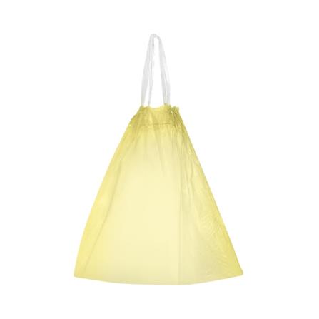 GARBAGE BAGS ROLL WITH ROPE ACCO 30X40" 10PCS YELLOW