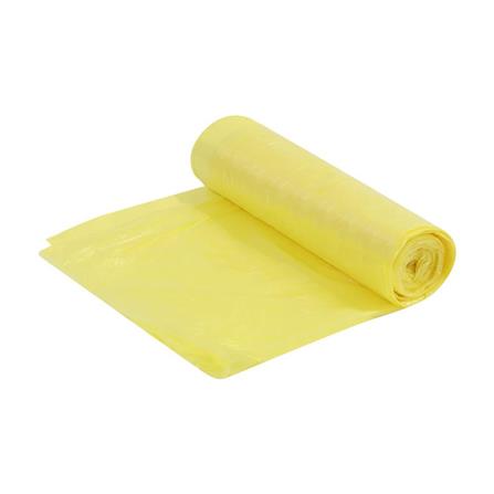 GARBAGE BAGS ROLL WITH ROPE ACCO 30X40" 10PCS YELLOW