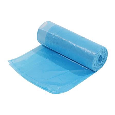 GARBAGE BAGS ROLL WITH ROPE ACCO 18X20" 30PCS BLUE