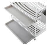 DISH RACK ALUMINIUM 3 TIER KECH SILVER