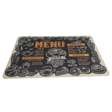 SHUTO PLACEMAT PP 43CMX28CM PM PP - 5 BLACK