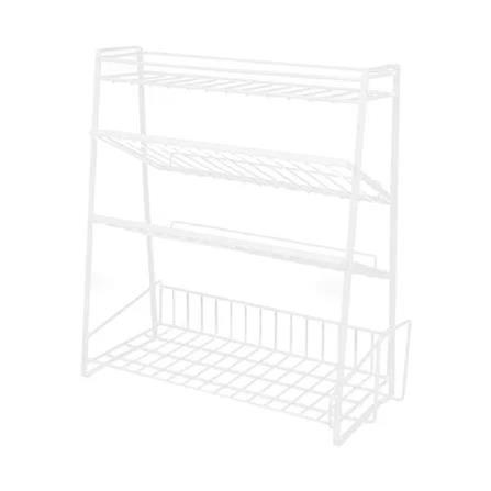4 TIER SPICE RACK KECH MODISH WHITE YS-20611P
