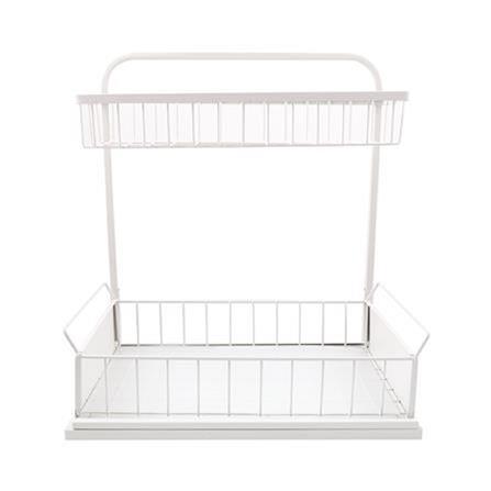 2 TIER SPICE RACK WHITE MODISH KECH YS-20621P