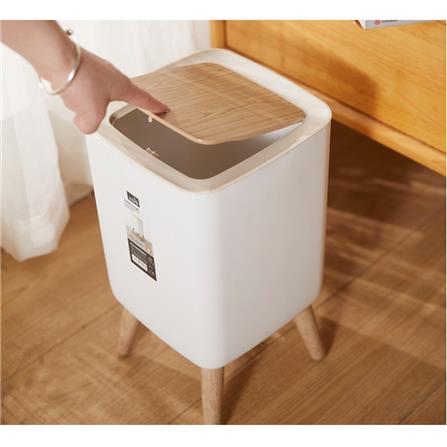 COSSY PLUS DUSTBIN CP-SXM-059 10L WHITE